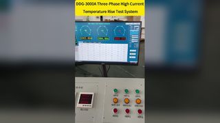 DDG-3000A Three-Phase High Current Temperature Rise Test System
